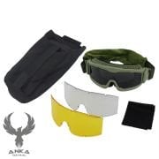 Tactical NVG Goggles Gözlük Set