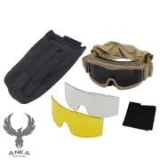 Tactical NVG Goggles Gözlük Set