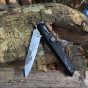 AKC Leverletto Stiletto Switchblade Çakı