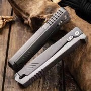 Gun Metal Gravity Mekanik Tanto Bıçak