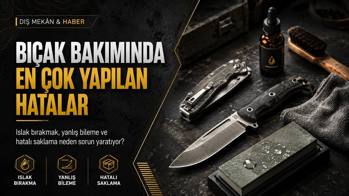 Bıçak bakımında en çok yapılan hataları anlatan haber görseli
