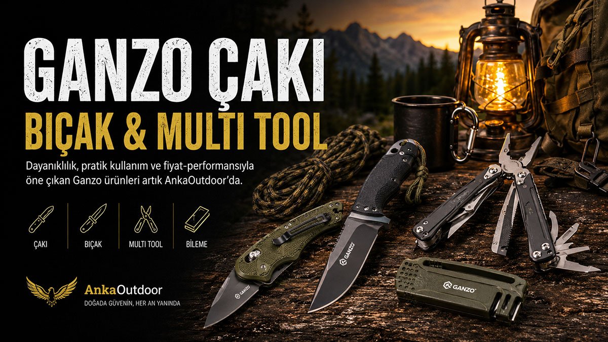 Ganzo çakı bıçak multi tool ve bileme aleti modellerini anlatan haber görseli