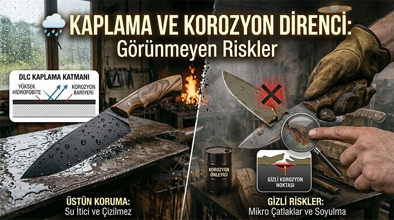 Bıçak Kaplama ve Korozyon