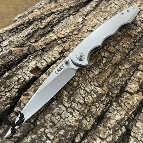 CRKT Lerch Flat Out destekli açılış cep çakısı
