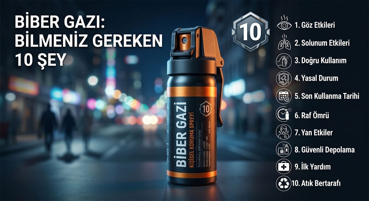 Biber Gazı: Bilmeniz Gereken 10 Şey