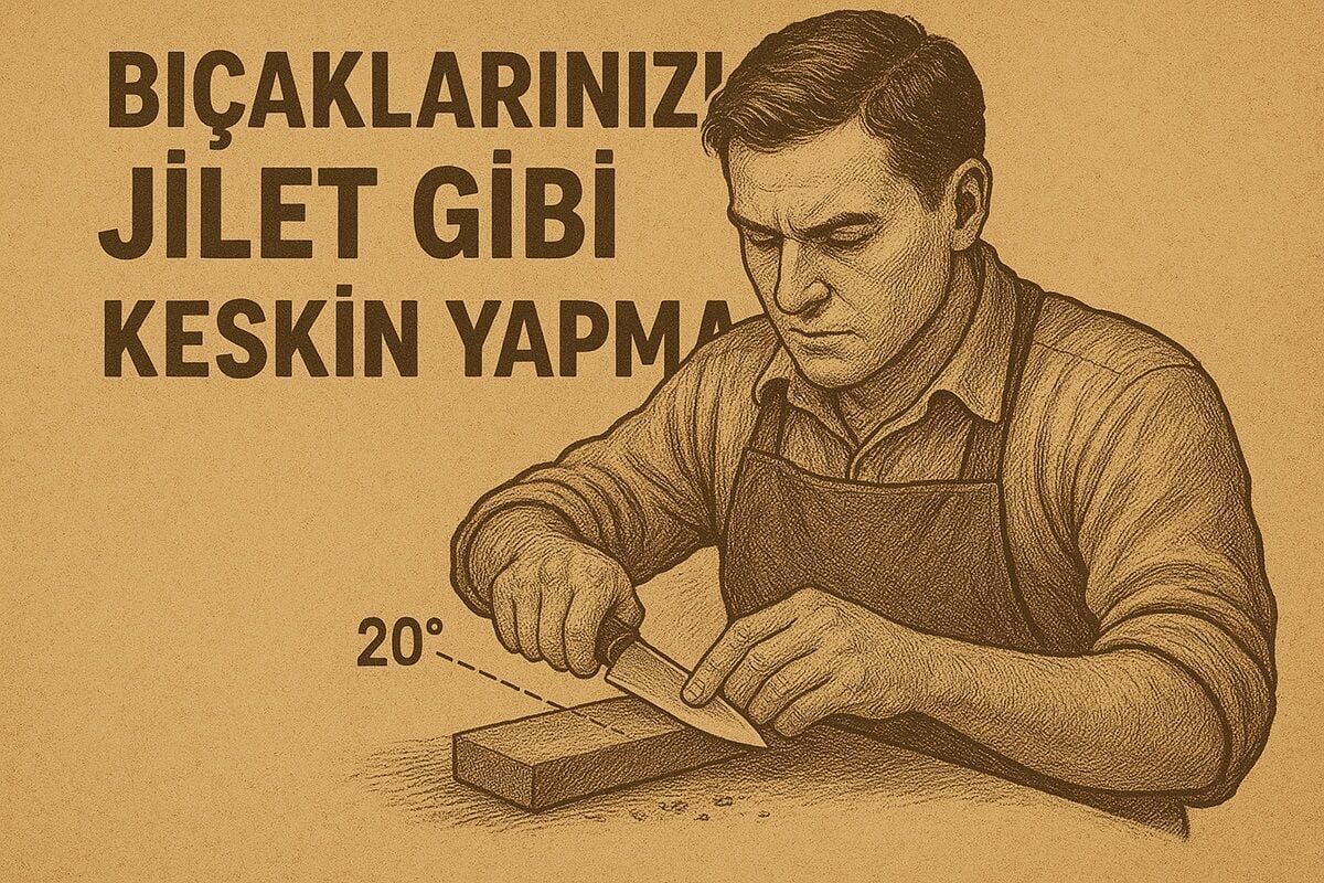 Bıçaklarınızı Jilet Gibi Keskin Yapma