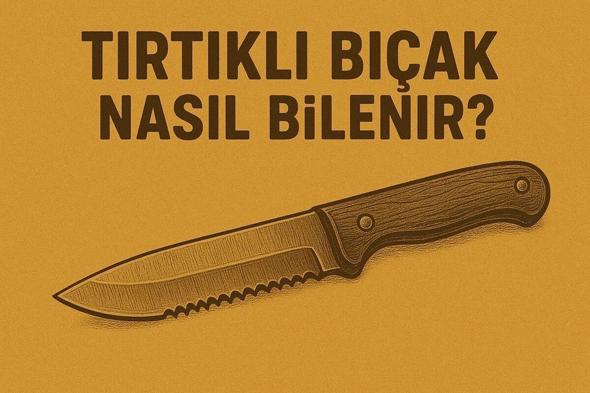 Tırtıklı Bıçak Nasıl Bilenir?
