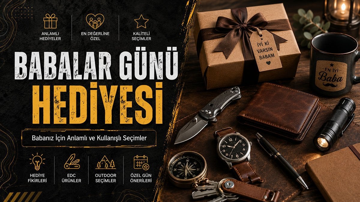 Babalar Günü Hediyesi Bıçak
