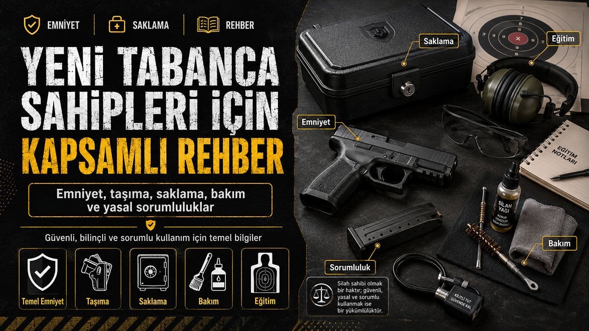 Yeni Tabanca Sahipleri İçin Kapsamlı Rehber