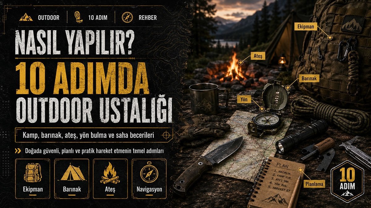 Nasıl Yapılır: 10 Adımda Outdoor Ustalığı
