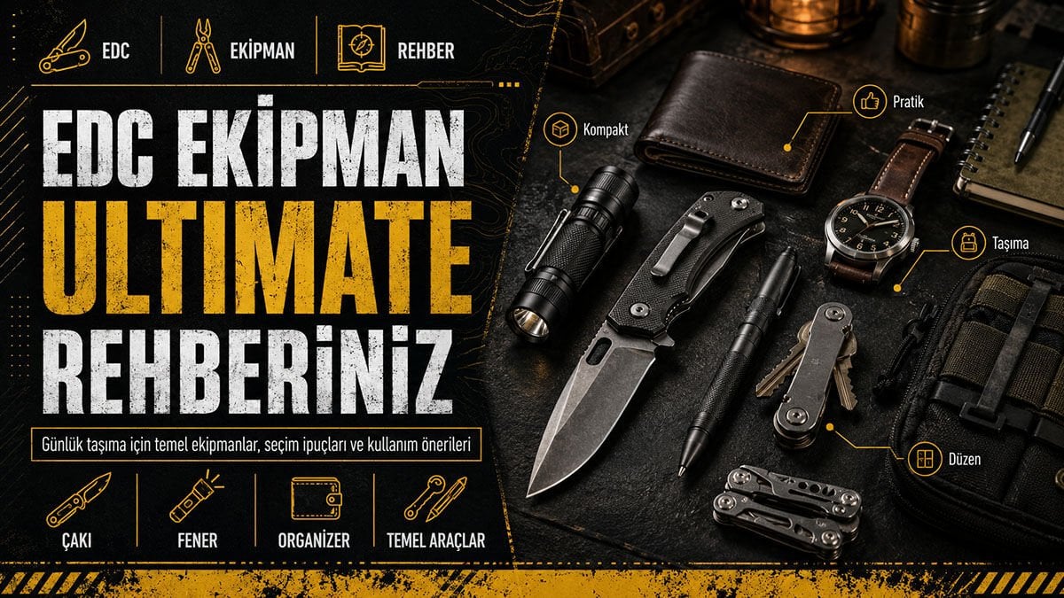 EDC Ekipman Ultimate Rehberiniz