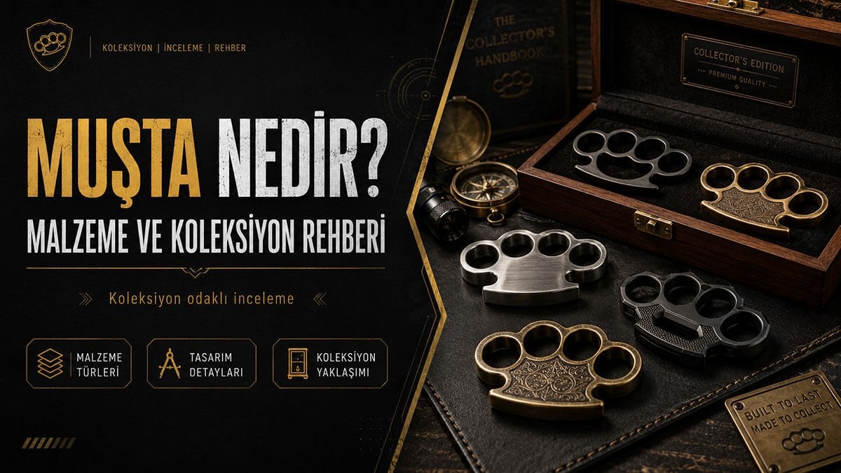 Muşta Nedir? Malzeme ve Koleksiyon Rehberi