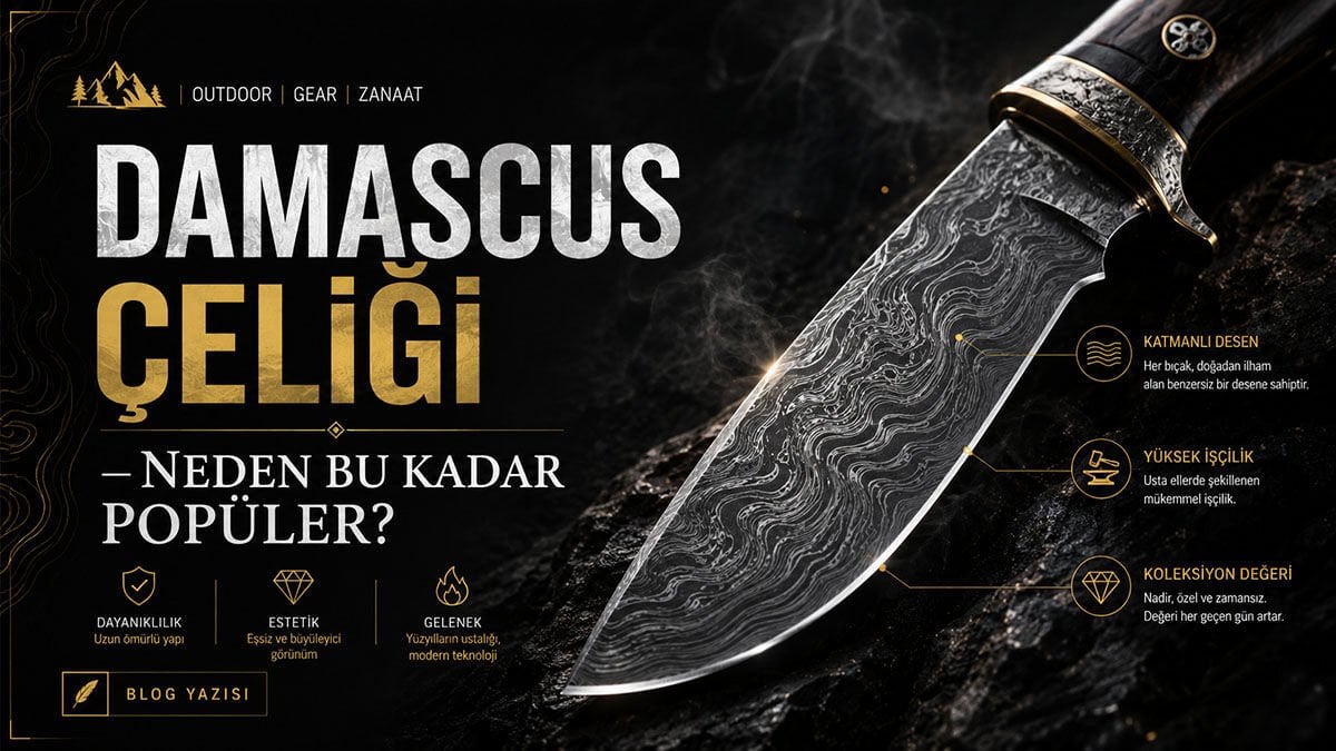 Damascus Çeliği Neden Bu Kadar Popüler?