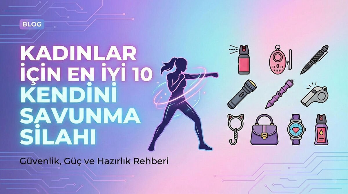 Kadınlar İçin En İyi 10 Kendini Savunma Silahı