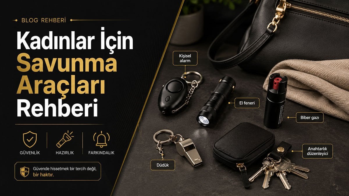 Kadınlar İçin Savunma Araçları Rehberi