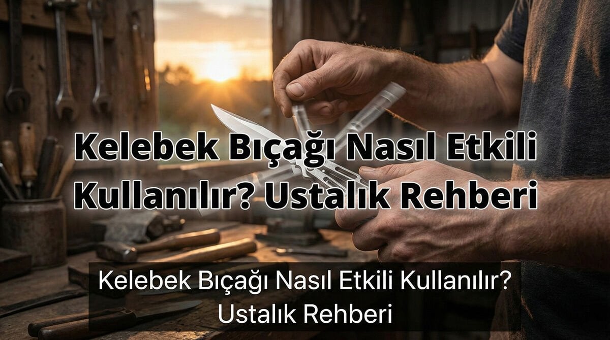 Kelebek Bıçağı Nasıl Etkili Kullanılır?