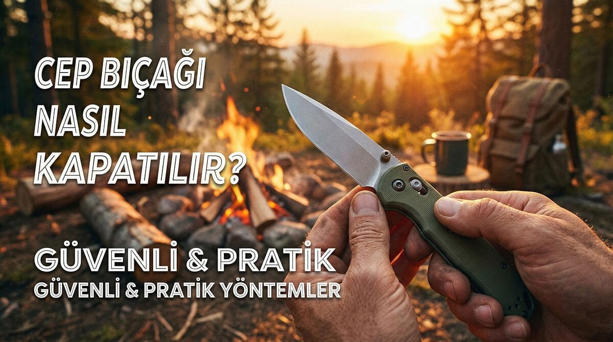 Cep Bıçağı Nasıl Kapatılır?