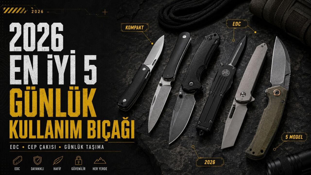 2026 En İyi 5 Günlük Kullanım Bıçağı