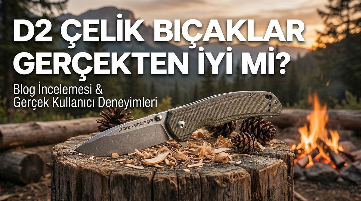 D2 Çelik Bıçaklar Gerçekten İyi mi?