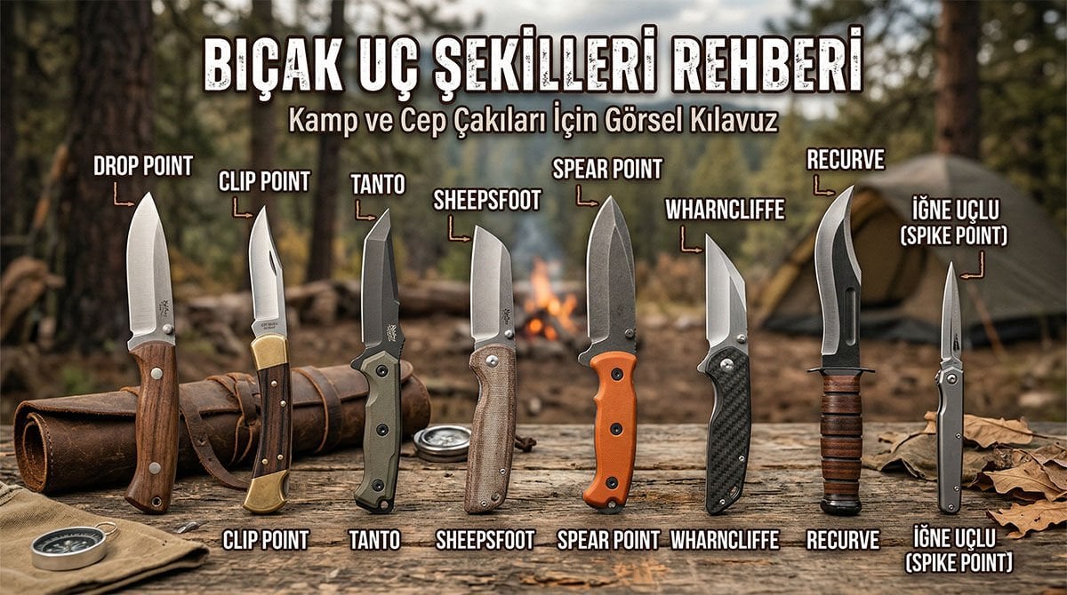 Bıçak Uç Şekilleri Rehberi