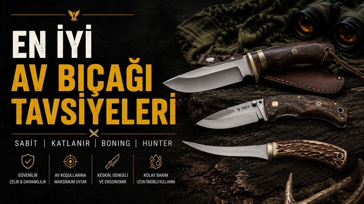 En İyi Av Bıçağı Tavsiyeleri