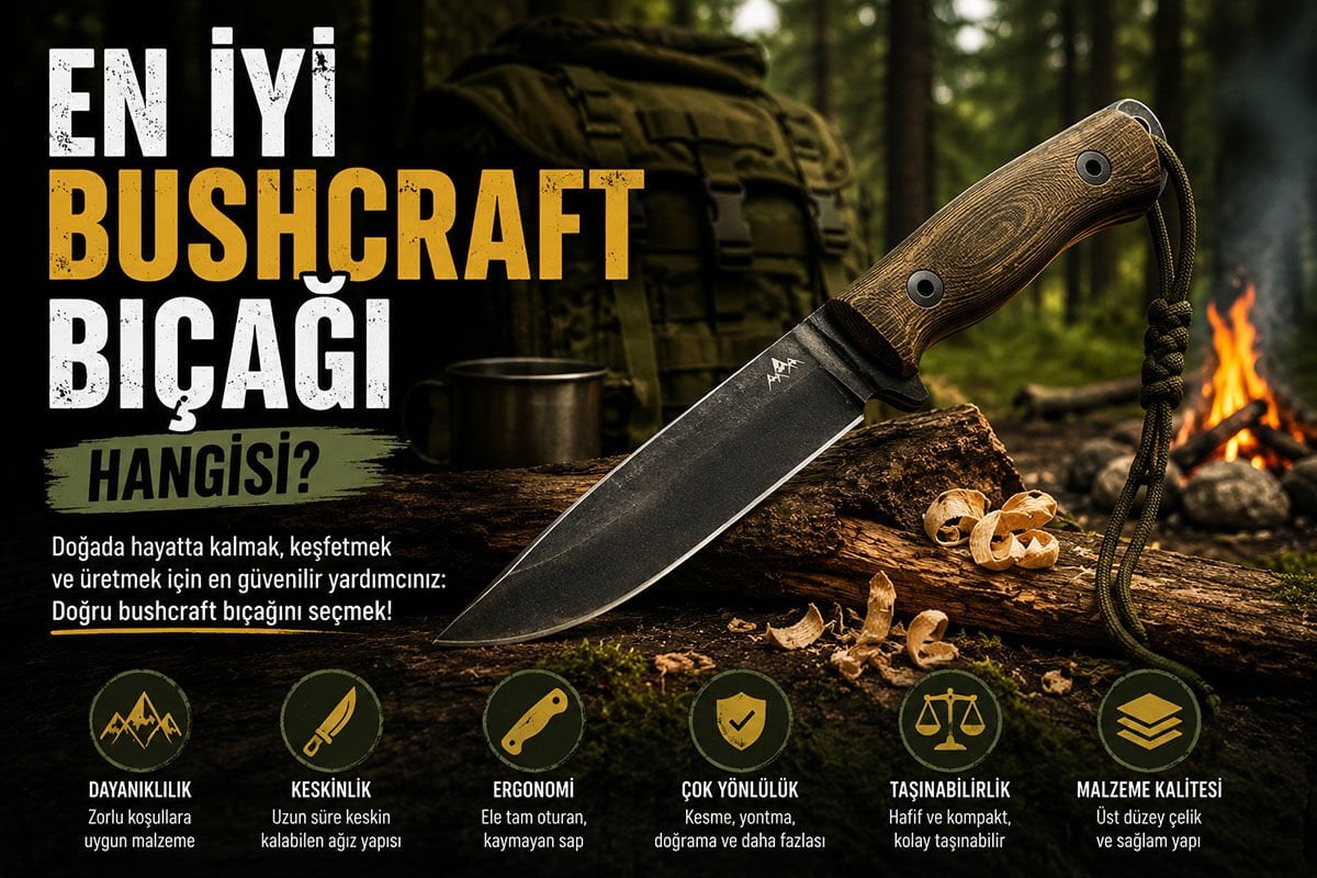 En İyi Bushcraft Bıçağı Hangisi?