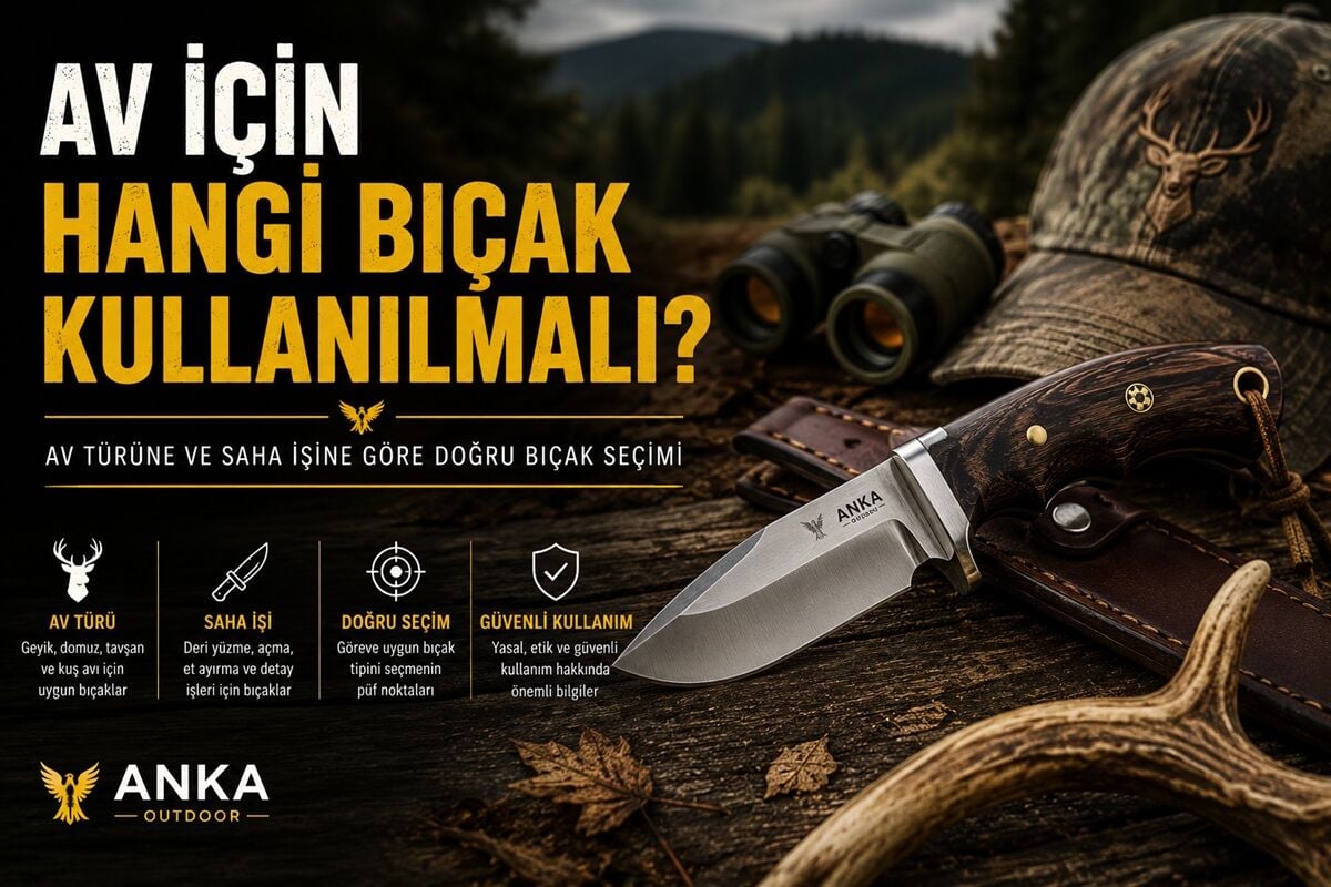 Av İçin Hangi Bıçak Kullanılmalı?