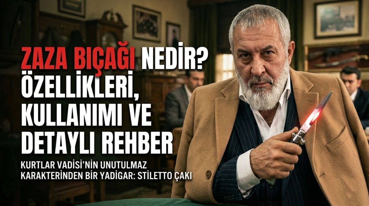 Zaza Bıçağı Nedir? Stiletto Rehberi