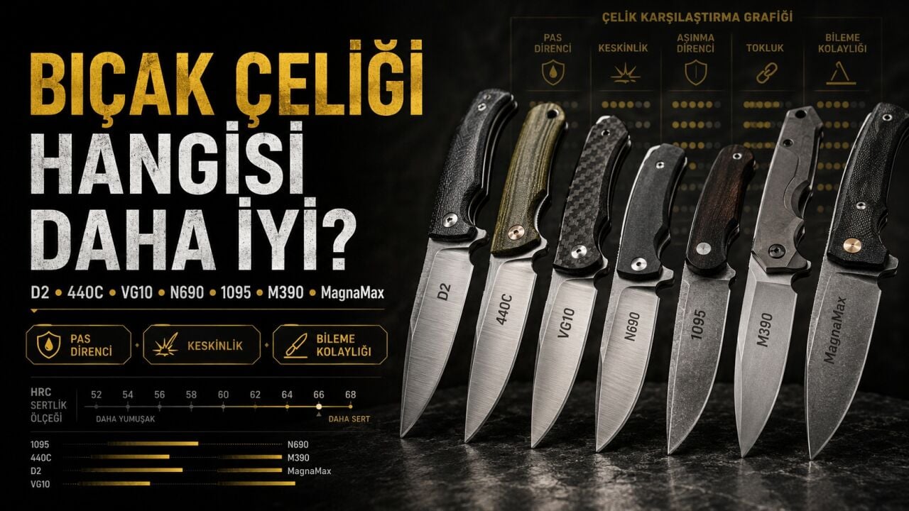 Bıçak Çeliği Hangisi Daha İyi?