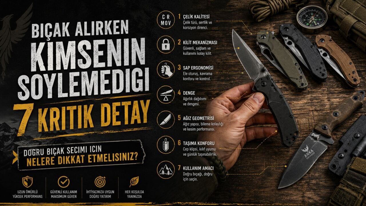 Bıçak Alırken Kimsenin Söylemediği 7 Kritik Detay