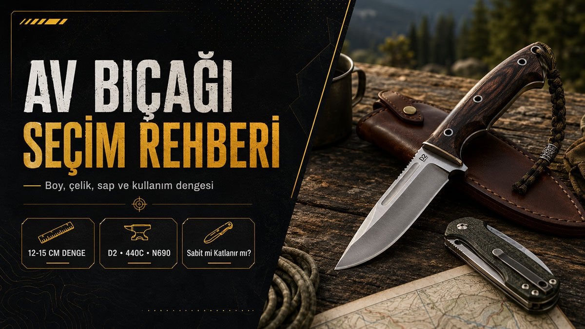Av Bıçağı Seçim Rehberi
