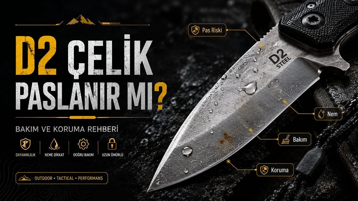 D2 Çelik Paslanır mı? Bakım ve Koruma Rehberi