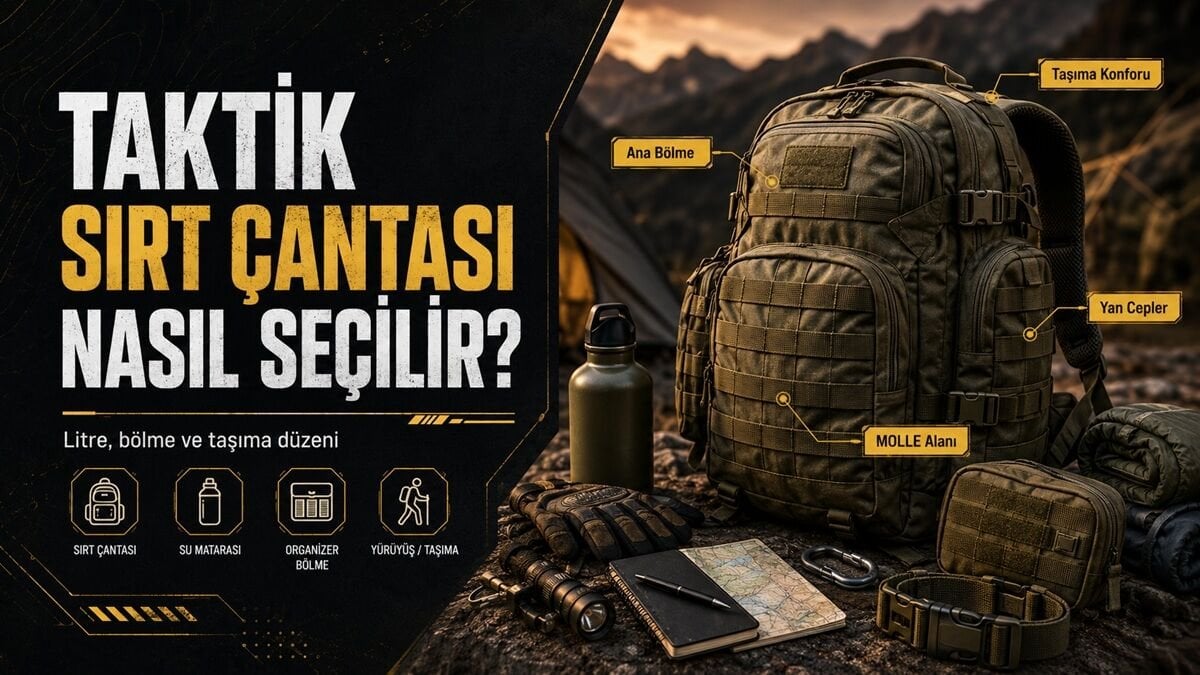 Taktik Sırt Çantası Nasıl Seçilir?