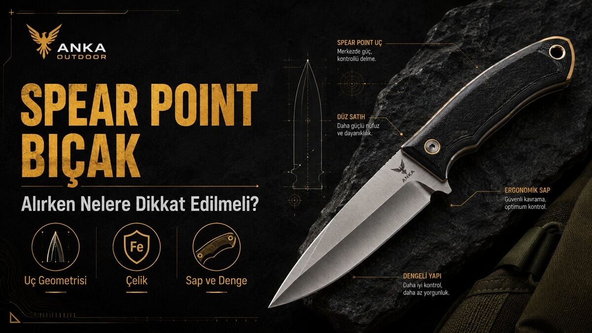 Spear Point Bıçak Alırken Nelere Dikkat Edilmeli?