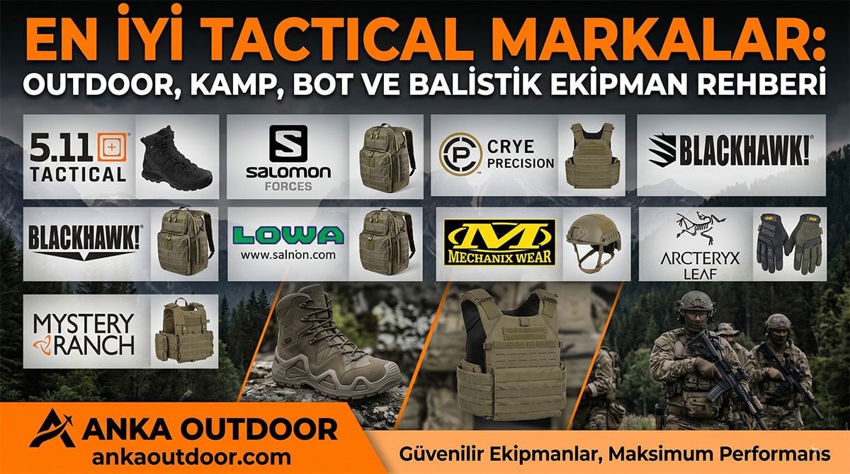 En İyi Tactical ve Outdoor Markalar