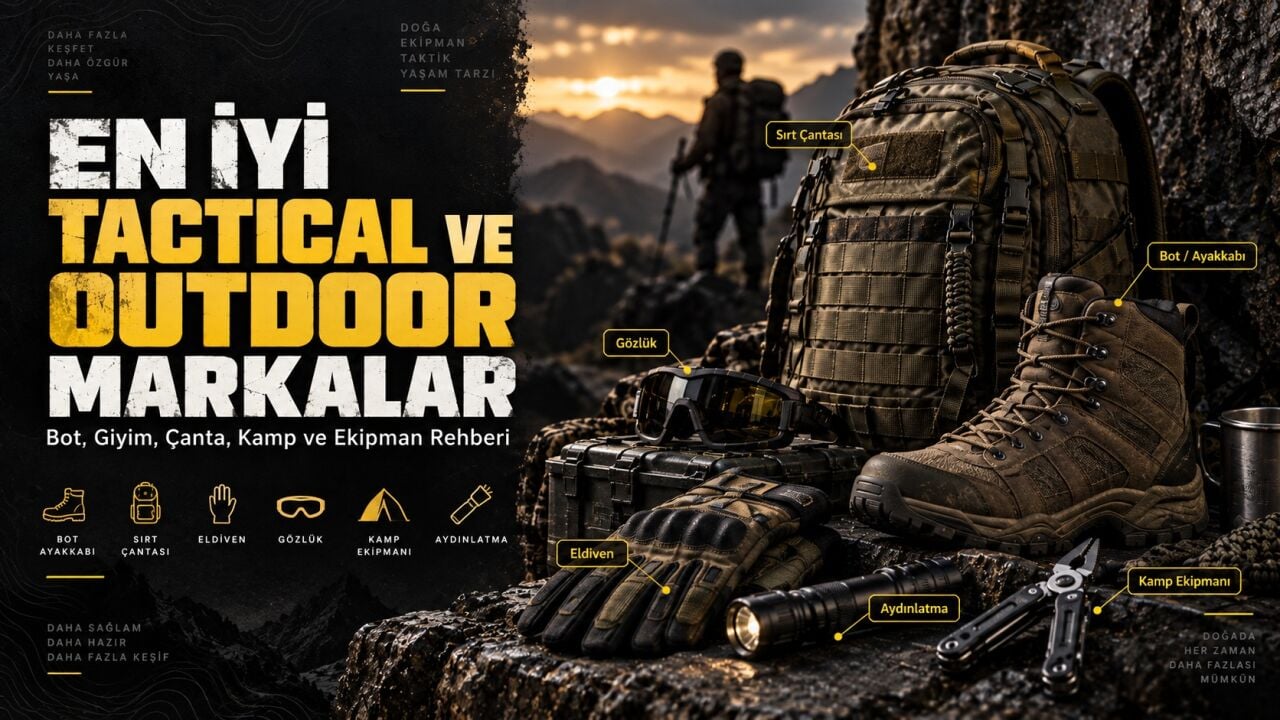 En İyi Tactical ve Outdoor Markalar