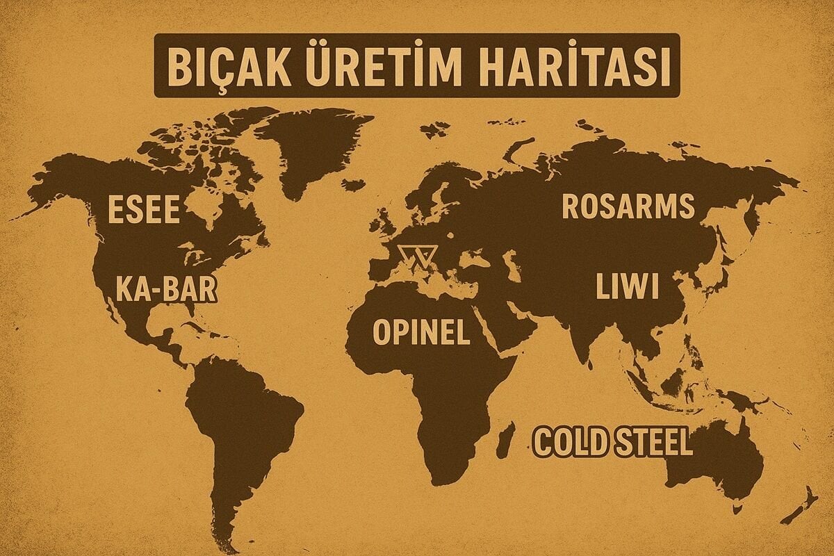 Bıçak Üretim Haritası