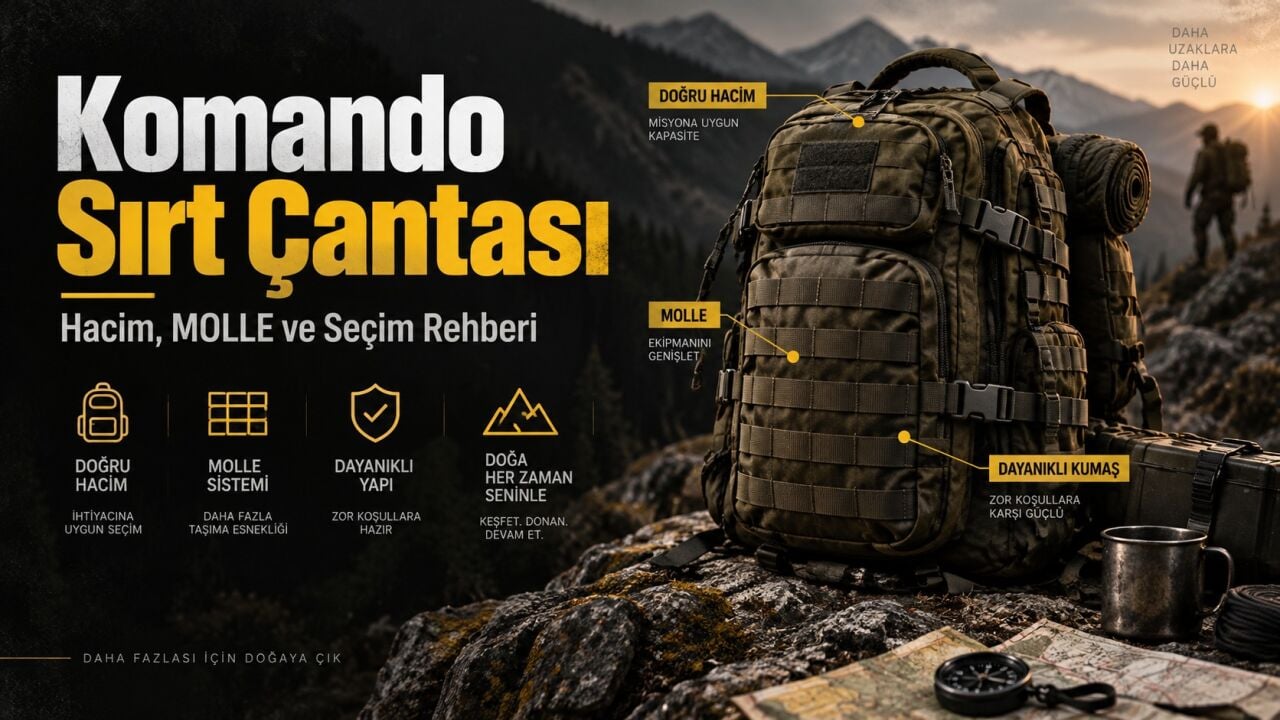 Komando Sırt Çantası