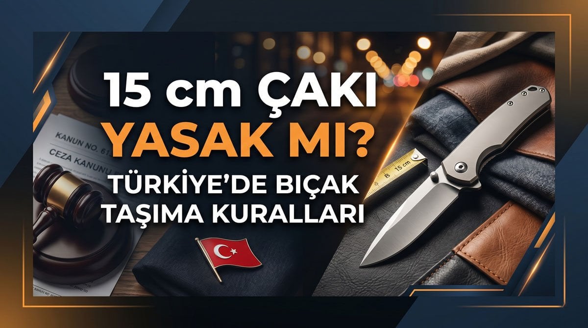 15cm Çakı Yasak mı?