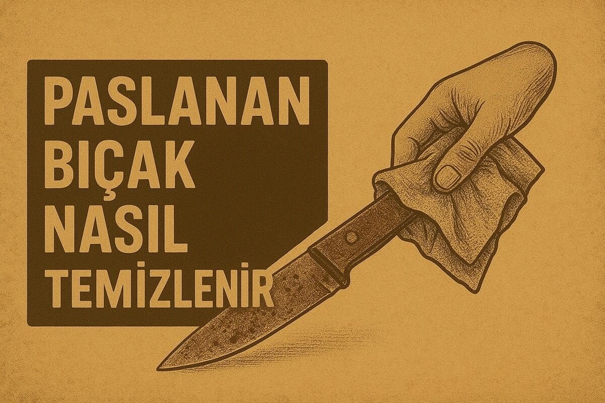 Paslanan Bıçağı Temizlemenin Etkili Yolları