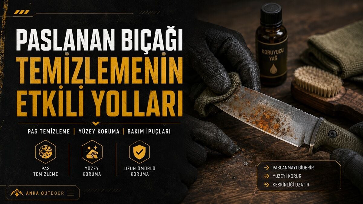 Paslanan Bıçağı Temizlemenin Etkili Yolları