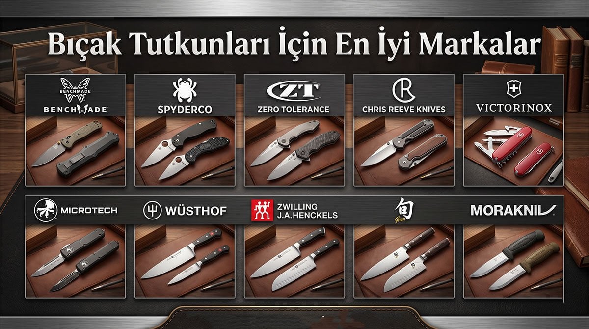 Bıçak Tutkunları İçin En İyi Markalar