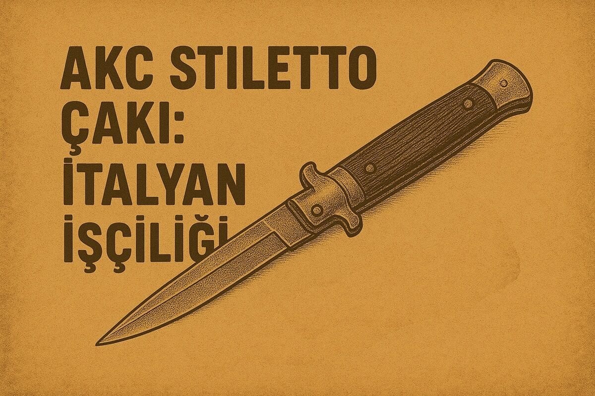 AKC Stiletto Çakı: İtalyan İşçiliği!