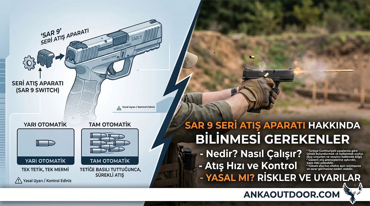 Sarsılmaz SAR 9 Seri Atış Aparatı