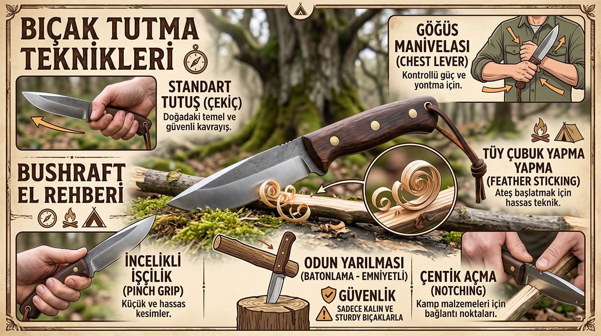Bıçak Tutma Teknikleri