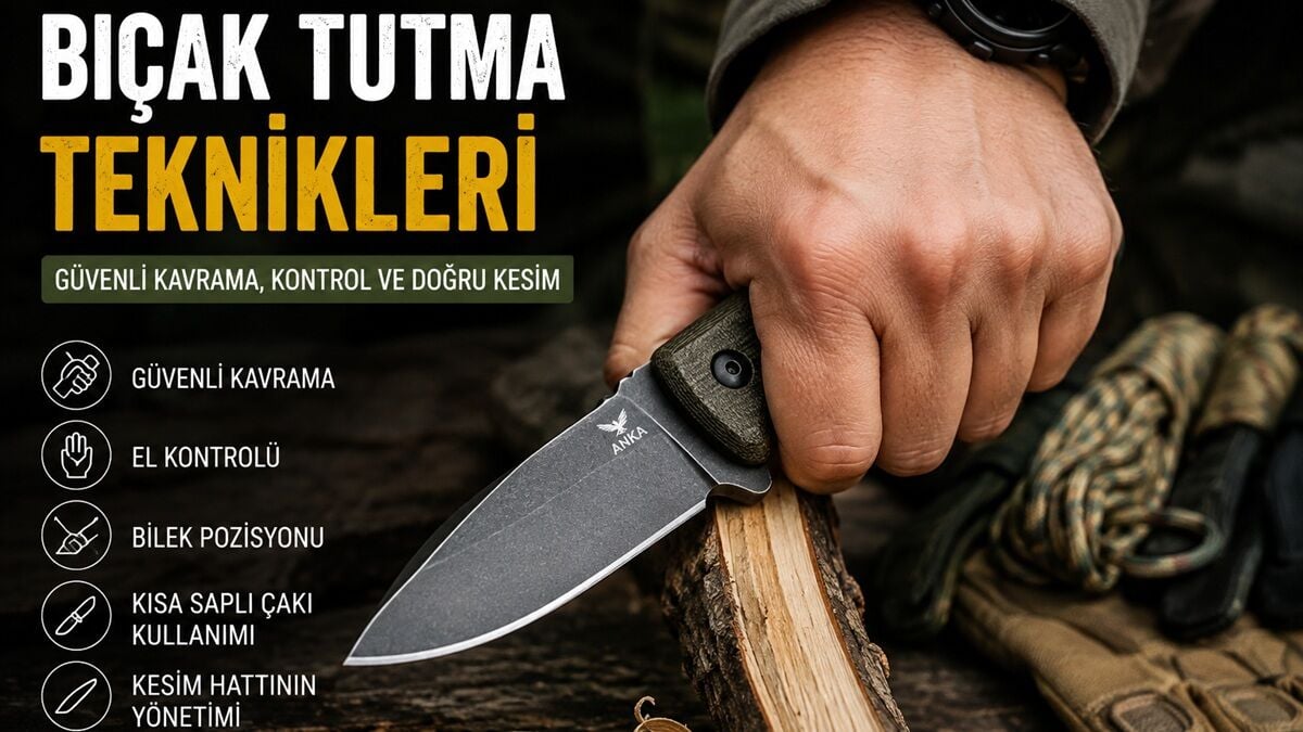 Bıçak Tutma Teknikleri