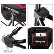 Kingcamp Moon Kamp Sandalyesi Kırmızı