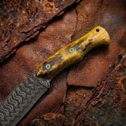 Amber Maple Damascus Bıçak