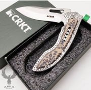 CRKT Fossil Özel Tasarım Cep Çakısı Kahve