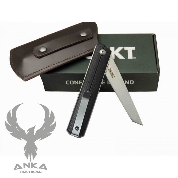 CRKT Tasian Tanto Çakı Siyah